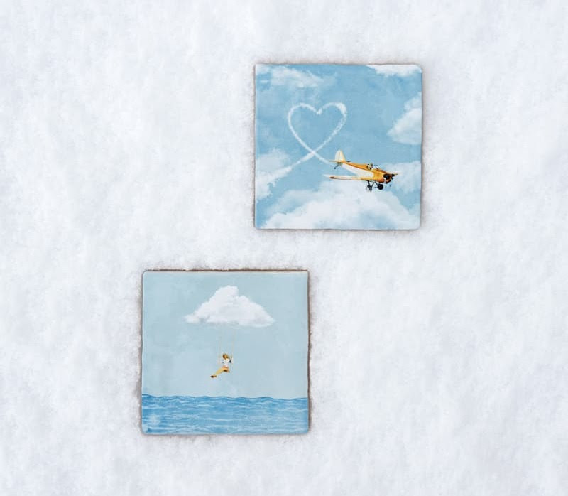 Foto Een tegeltje met een persoonlijke noot FotoEen tegeltje met een persoonlijke noot